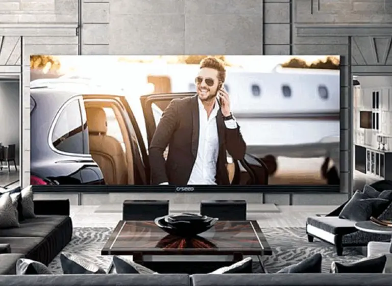 Así­ es el televisor 4K más grande del mundo