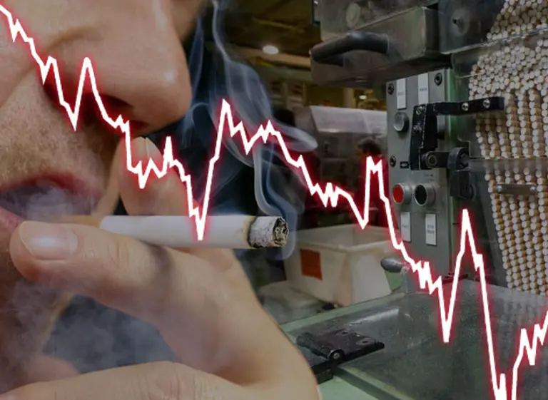 Precios en alza y humo negro: la industria del tabaco vive su peor crisis desde 1990