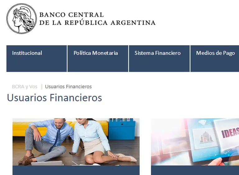 BCRA lanzó una web para que usuarios de bancos realicen reclamos y quejas