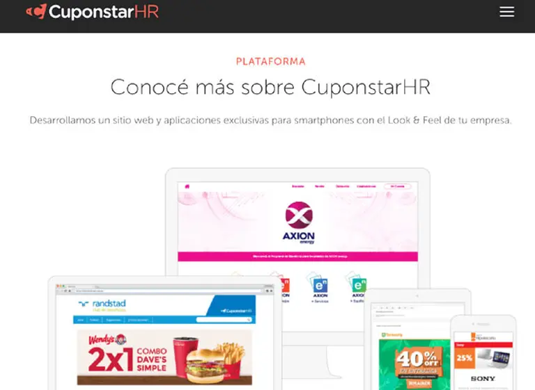 Cuponstar desarrolló una plataforma de beneficios para empleados