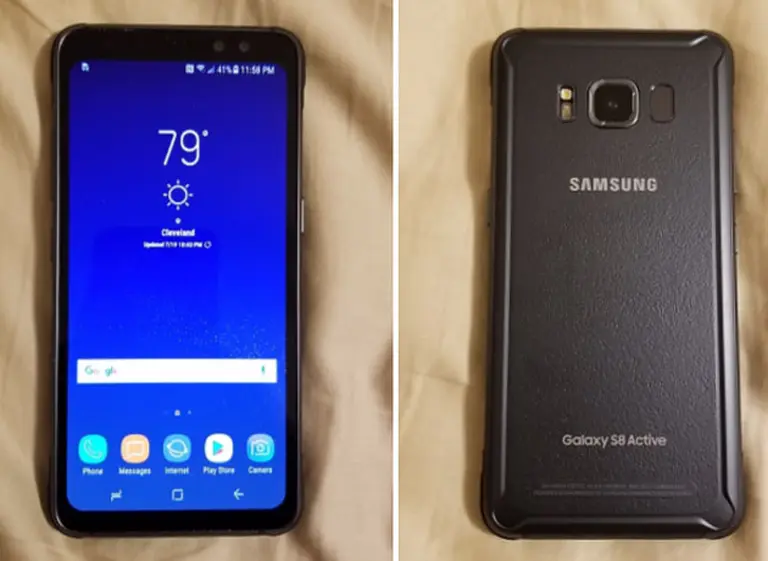 S8 Active: filtran nuevas fotos del teléfono "ultrarresistente" de Samsung