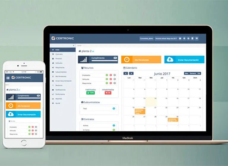 Certronic se posiciona como la plataforma lí­der en compliance, para la evaluación y control de contratistas