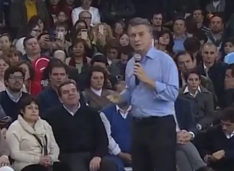 Mauricio Macri: "La suba del dólar no es nuestro problema"
