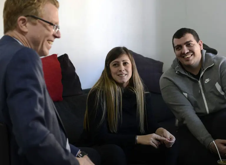 Juan Curutchet, presidente del Banco Provincia: "Estamos convirtiendo inquilinos en propietarios"