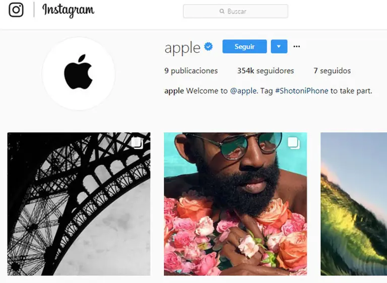 Apple abre una cuenta propia en Instagram
