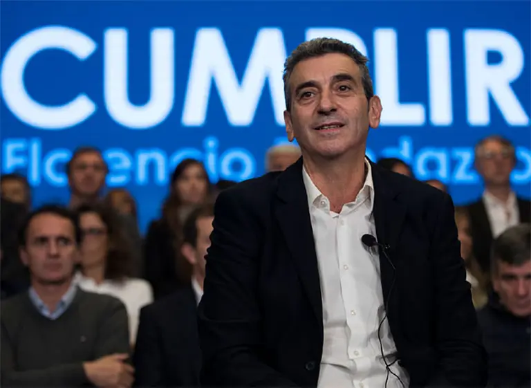 Randazzo: "Votar a Cristina serí­a persistir en los errores que llevaron a que Macri sea presidente"
