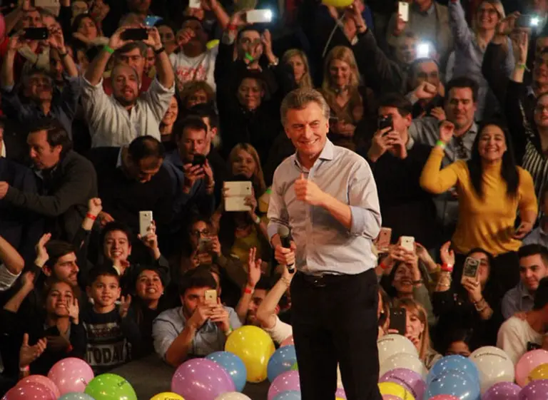 Macri, en el cierre de campaña: "Ahora no hay corrupción, nos dejaron un Estado destrozado "