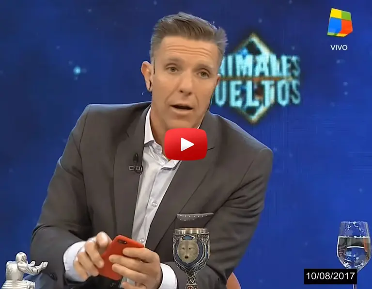 Papelón: en programa de Fantino mostraron boleta que decí­a "Cristina chorra"