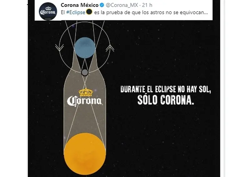 Sin luz diurna pero con "promos": el marketing sacó provecho del eclipse de sol