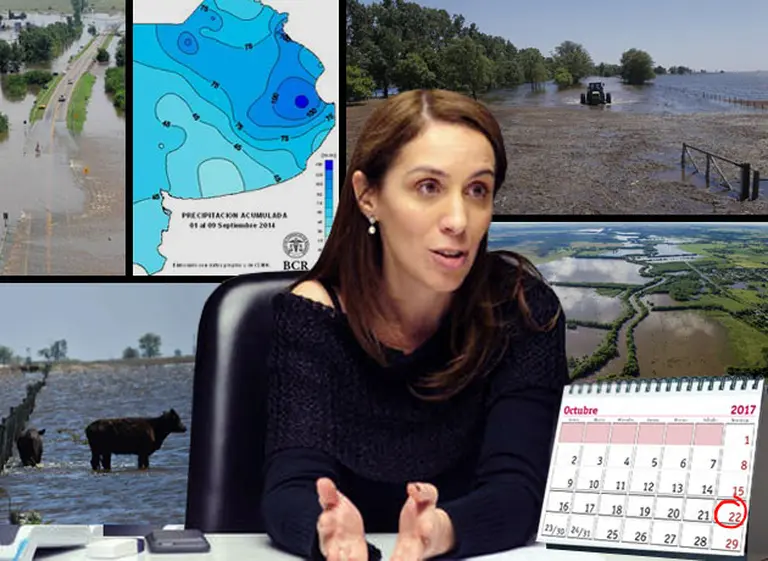 Vidal se calza las botas: con lluvias preelectorales, prepara medidas y recorrida en diferentes distritos