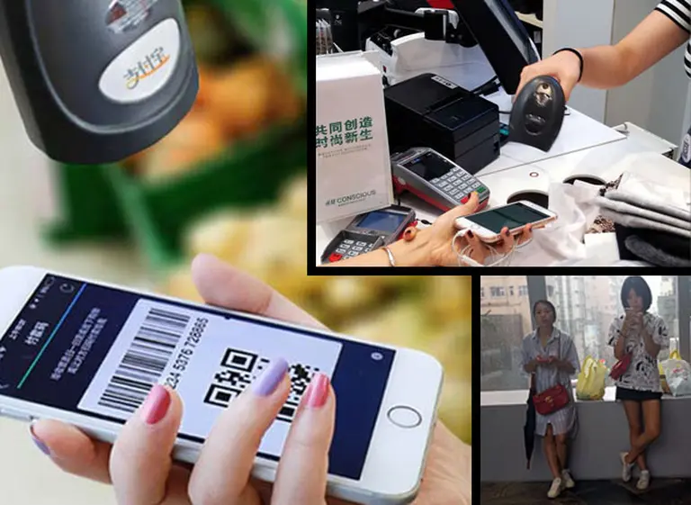 El teléfono móvil ya es el "mayordomo" inseparable de millones de personas en China