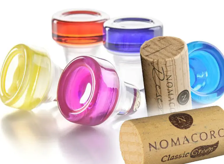 Los vinos argentinos ahora vienen con tapón de cristal y con "corchos" derivados de la caña de azúcar