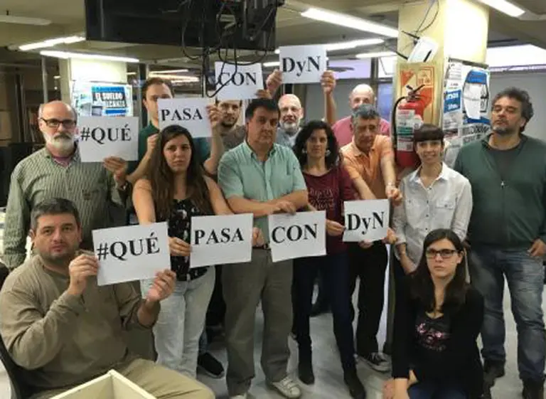 Trabajadores de DYN rechazan el achicamiento y posible cierre de la agencia de noticias