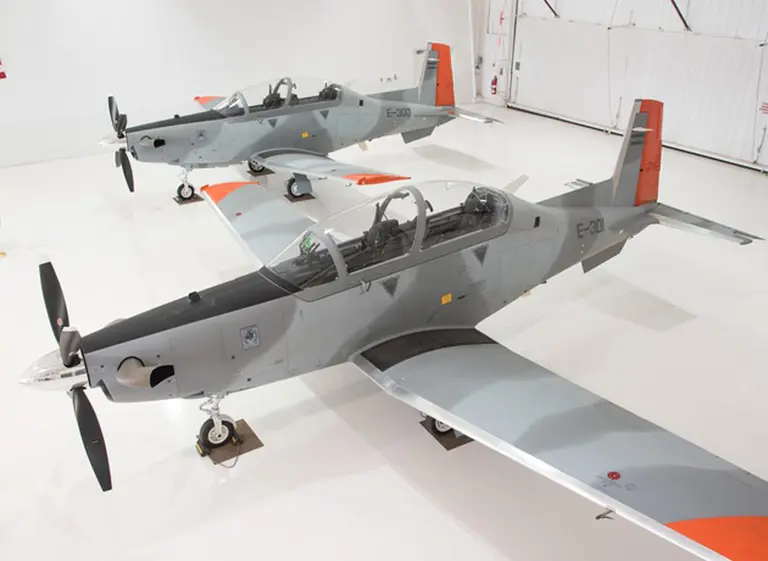 Llegaron al paí­s los aviones de entrenamiento que Macri compró a EE.UU.