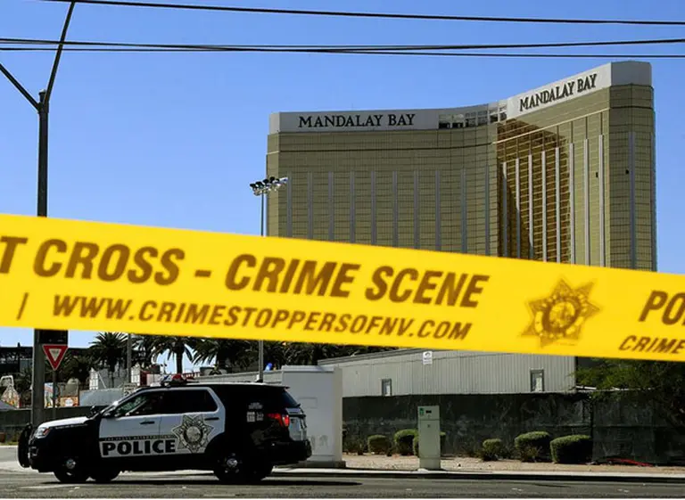 Masacre de Las Vegas: impactantes fotos de la habitación del asesino