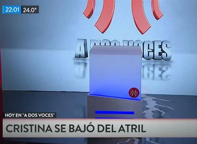 Sin Cristina se cayó el debate en TN y los candidatos brindaron entrevistas