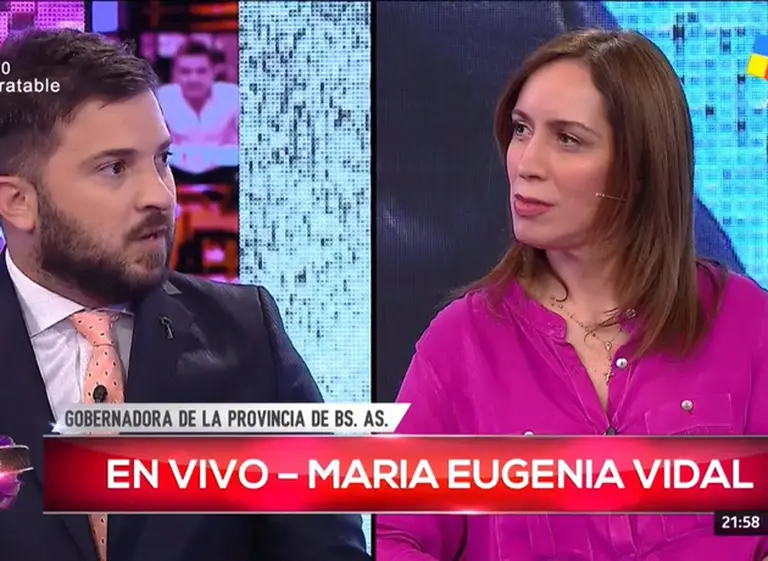 Video: nuevo choque entre Marí­a Eugenia Vidal y Diego Brancatelli