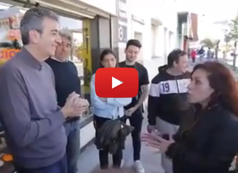 "¿Por qué no denunciaste todo lo que estaban robando?", le reclamó una vecina a Randazzo