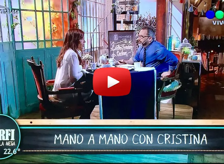 CFK se enteró del pedido de detención a De Vido al aire en TV: ¿qué dijo?