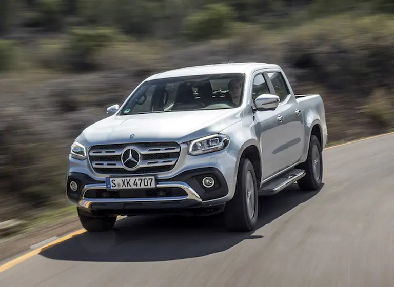 Mercedes Benz presenta la nueva pick up Clase X que se venderá en la Argentina