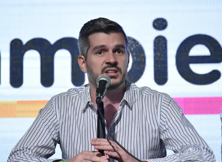 Marcos Peña: "Hasta que no se modernice el sistema electoral, vamos a tener que convivir con estas demoras"