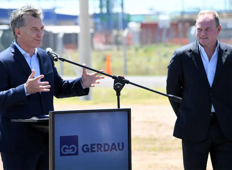Gigante brasileño del acero inauguró una planta en Santa Fe