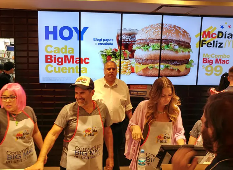 Este viernes es el McDí­a Feliz, una jornada solidaria donde todos pueden ayudar