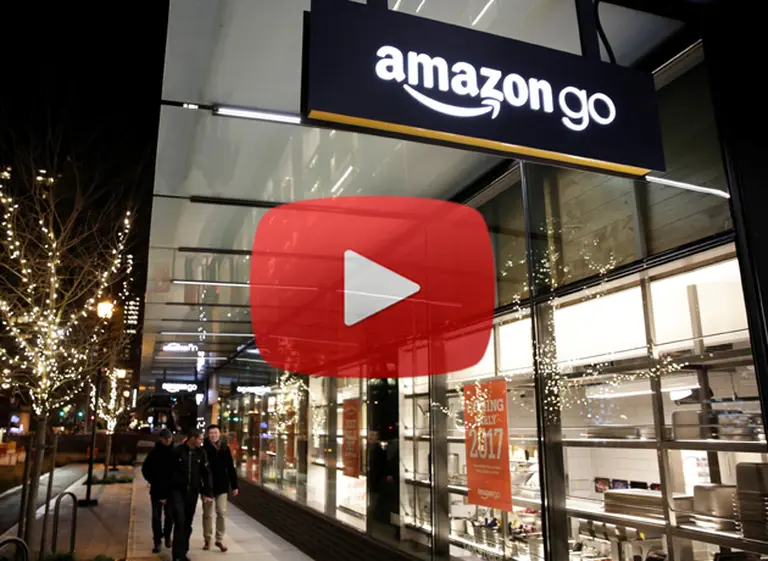 Video: cómo serán los "supermercados inteligentes" y sin cajeros de Amazon
