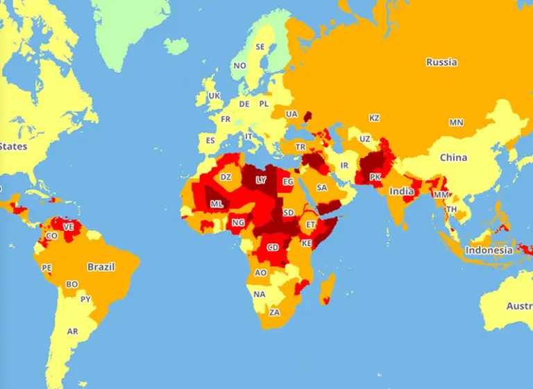 Estos son los paí­ses más peligrosos que nunca deberí­as visitar