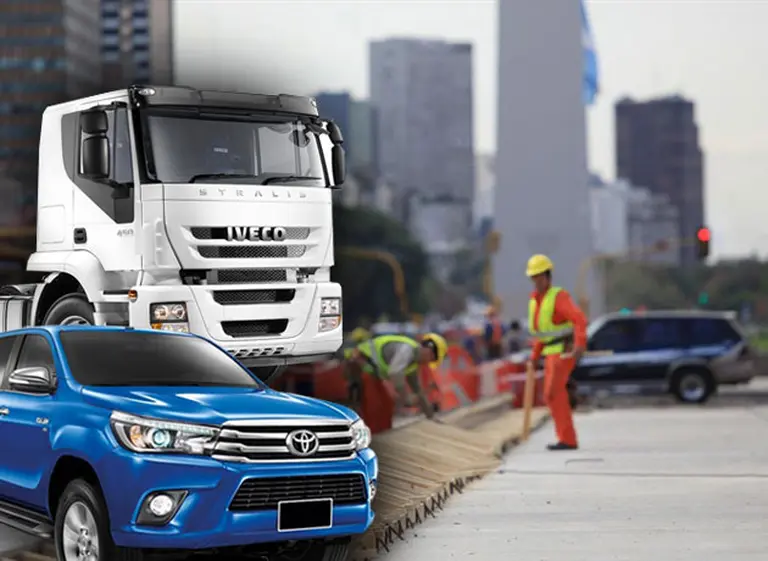 El boom de obra pública, la construcción y el campo impulsan ventas de camiones y pick-ups a cifras récord