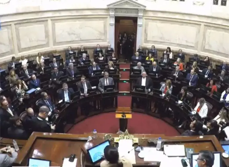 En el Senado fajaron puertas para impedir la usurpación de despachos