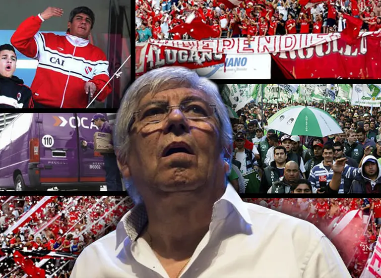 La causa que podrí­a probar ví­nculos entre la barra de Independiente y el sindicato de los Moyano