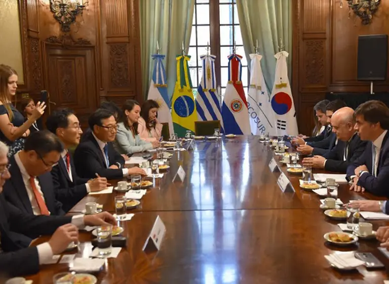 El Mercosur avanza en la negociación de un tratado de libre comercio con Corea del Sur