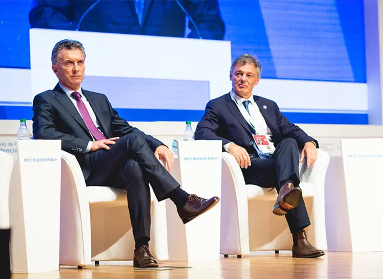 El ministro de Producción, Francisco Cabrera, afirmó que el mundo está ante "la cuarta revolución industrial"