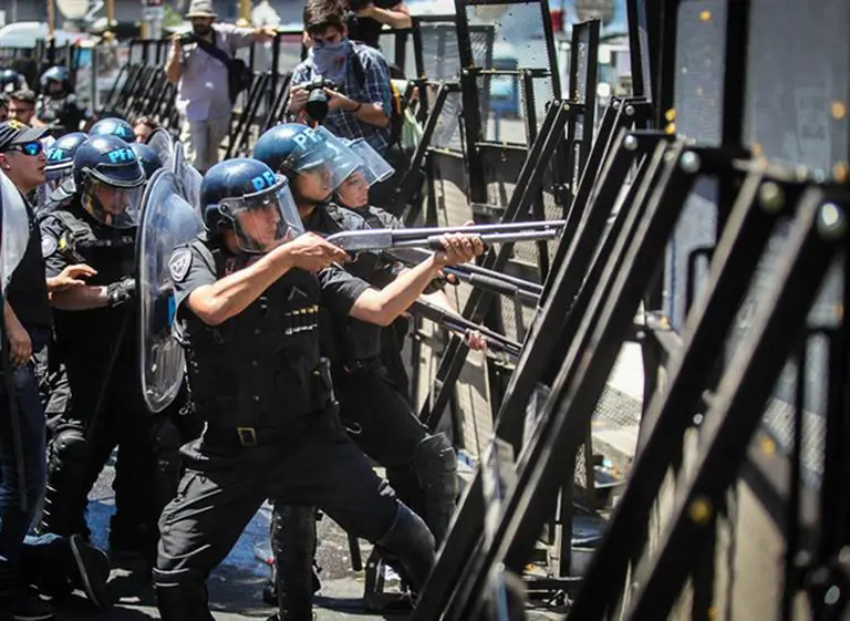 Jueza prohibió "armas de fuego" en el operativo de seguridad en el Congreso