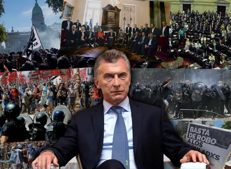 Reforma previsional, ¿un cisne negro?: incidentes, heridos y "cacerolazos", en una jornada violenta para el paí­s