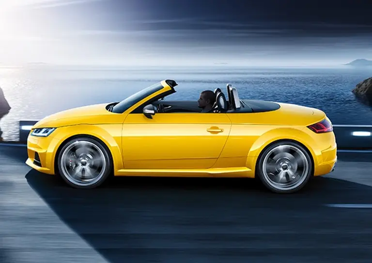 Audi ya muestra uno de sus lanzamientos 2018: TTS Roadster, el descapotable biplaza