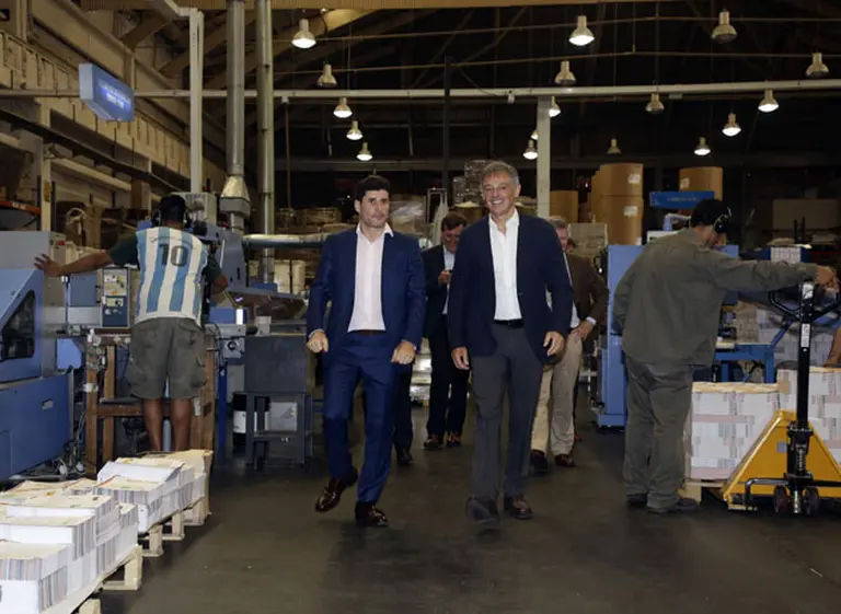 La empresa Arcangel Maggio presentó a Francisco Cabrera su ambicioso plan de inversiones