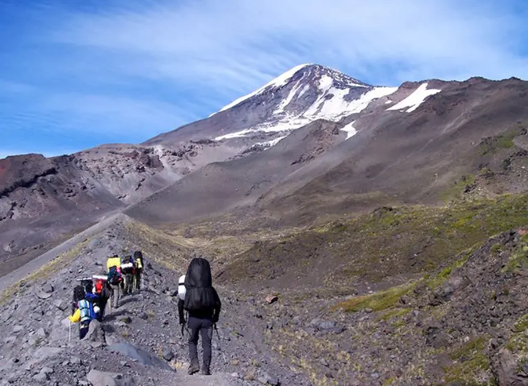 Los mapuches quieren que el volcán Laní­n sea un lugar sagrado: Parques Nacionales lo analiza y hay polémica