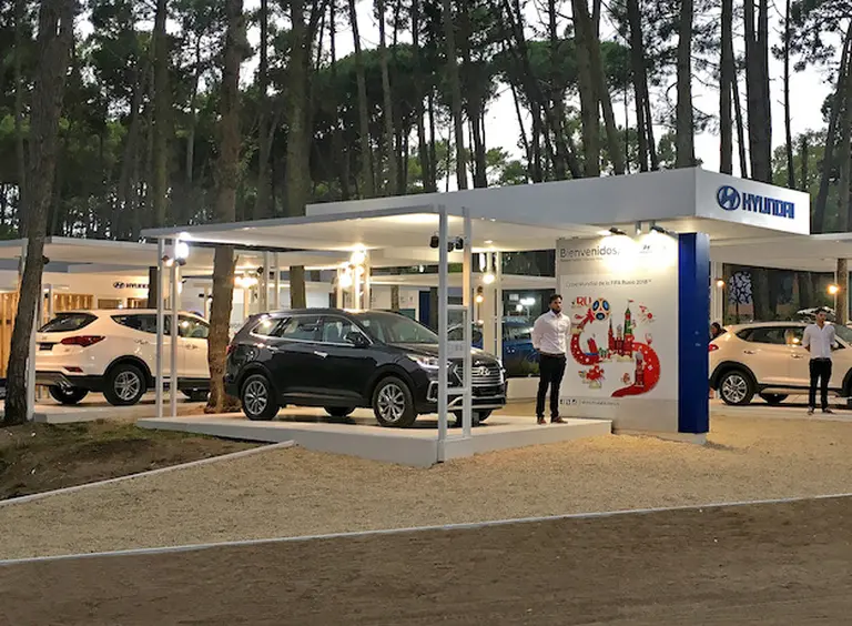 Hyundai desembarca en la costa con la lí­nea completa de SUV y anticipa novedades