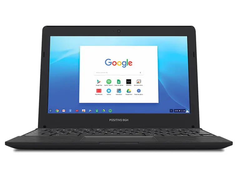 Positivo BGH lanza en la Argentina la nueva laptop Chromebook G1160