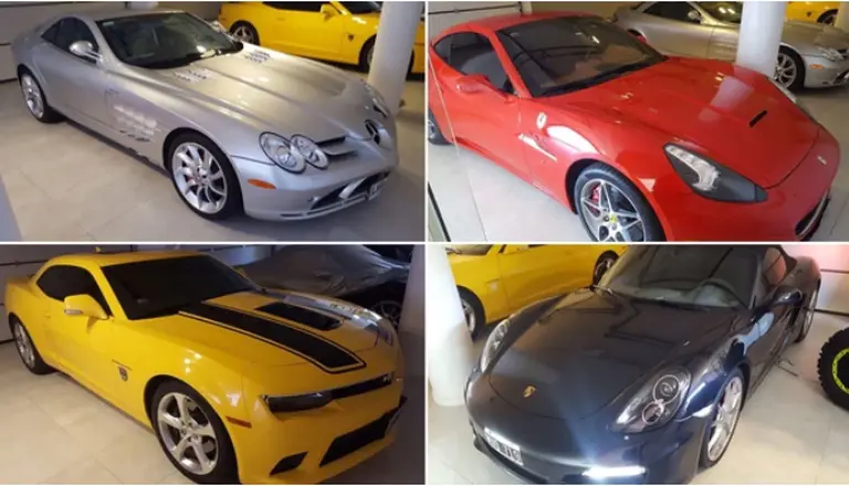 Video: así­ se llevaba Interpol los lujosos autos del sindicalista Marcelo Balcedo