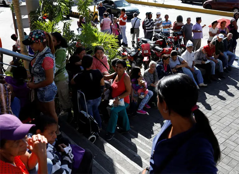 Venezuela: se hacen transferencias bancarias para comprar helado