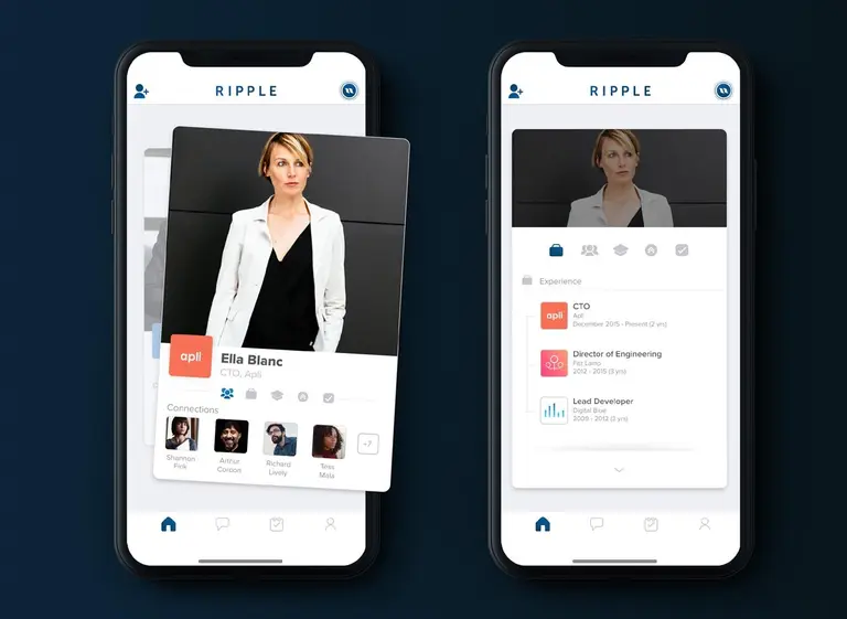El equipo creador de Tinder lanza una aplicación para competir con LinkedIn