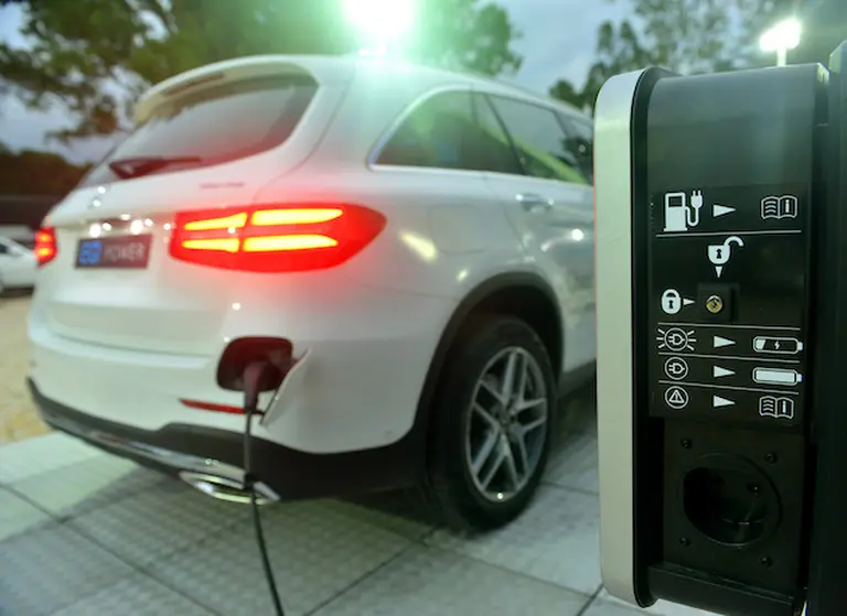 El hí­brido GLC 350e de Mercedes-Benz, una de las principales atracciones del verano en Pinamar