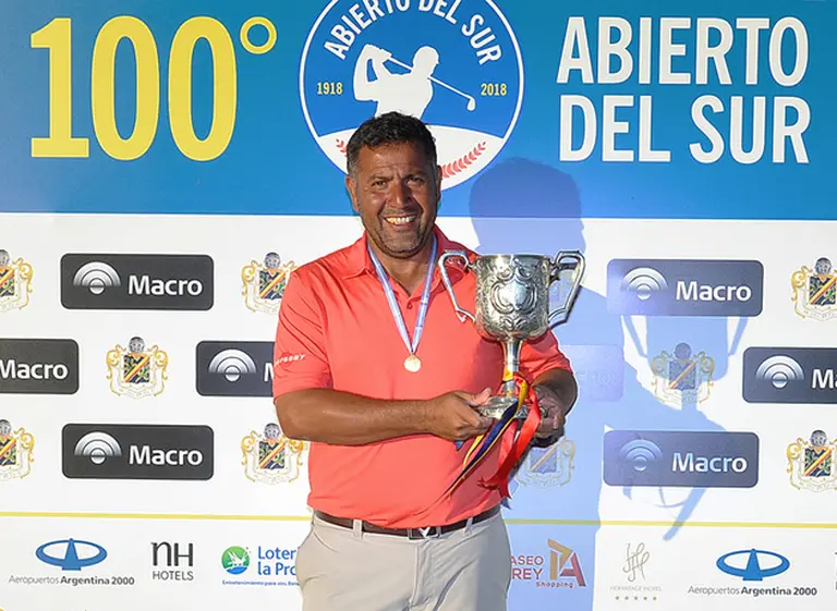Ricardo GonzÃ¡lez, ganador del Abierto del Sur de la RepÃºblica.