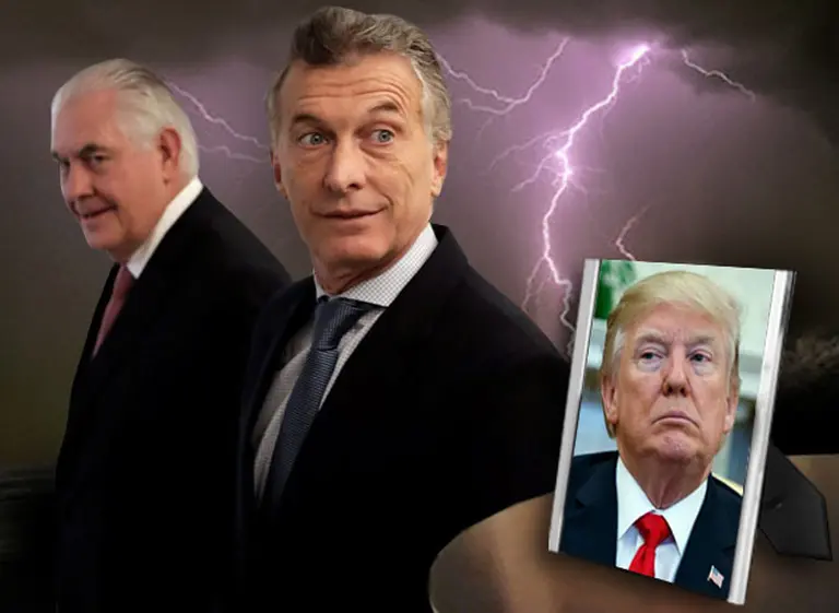 Pese a las sonrisas para la foto, la cumbre de Macri con el canciller de Trump confirmó la tensión en la relación bilateral