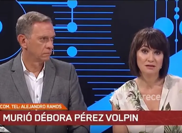 Dolor, angustia y shock: así­ anunciaron la muerte de Débora Pérez Volpin  sus excompañeros de Canal 13