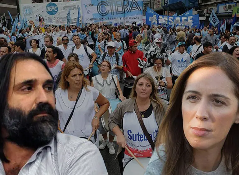 Los docentes aseguran que Vidal "tiene el dinero" para aumentar los salarios