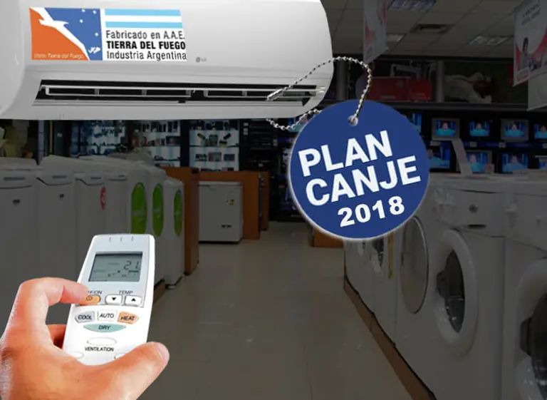 Con la reconversión de Tierra del Fuego en mente, el Gobierno ahora prepara un "plan canje" para aires acondicionados